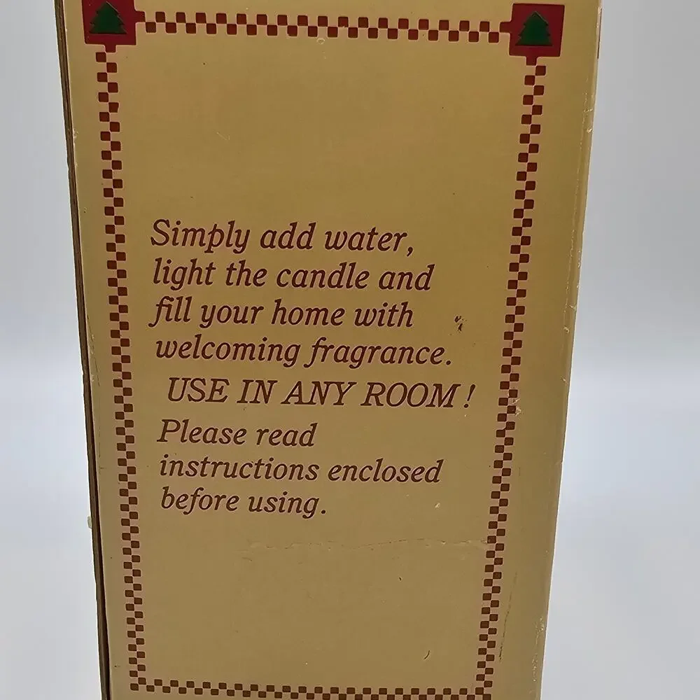 Vintage 80s Gibson Greetings Card Spice of Life Christmas Scent Warmer NEW